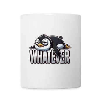 Müder Pinguin keine Lust chillen - Tasse - Weiß - Vorne
