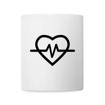 heartbeat - Mug - white - Front