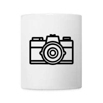 Appareil photo - Mug blanc - blanc - Devant