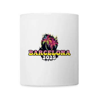 Barcelona 2025 Holiday Palms - Mug - white - Front