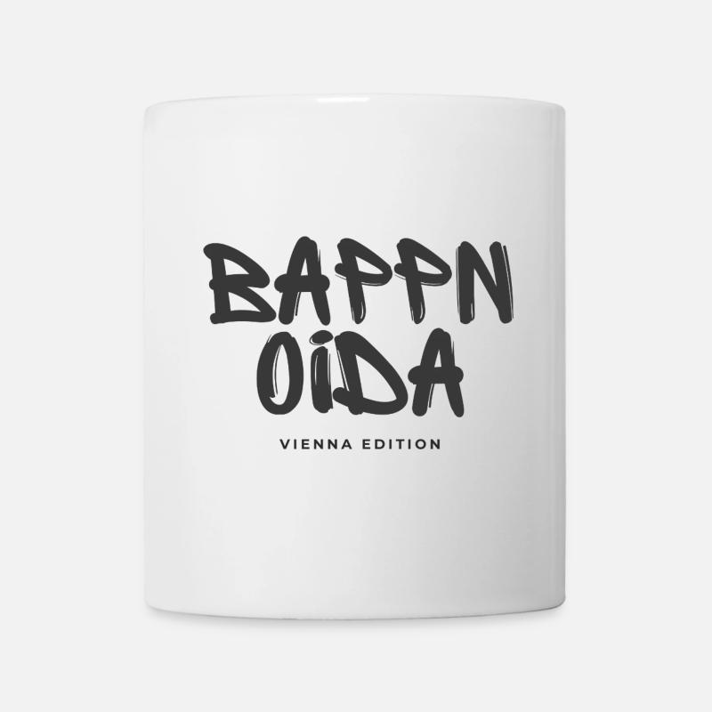Bappn oida - Vienna Edition - Tasse - Weiß