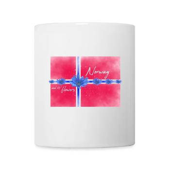 Norway Norwegenfahne I love Norway norge - Tasse - Weiß - Vorne