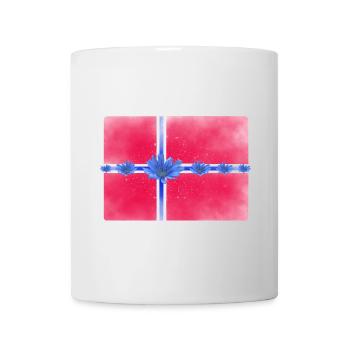 Norway Flag Flowers St. John's Day - Mug - white - Front