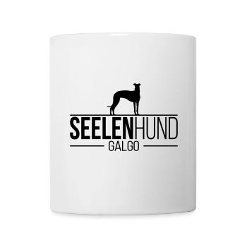 SEELENHUND Galgo Hundespruch Wilsigns Hunde - Tasse - Weiß - Vorne