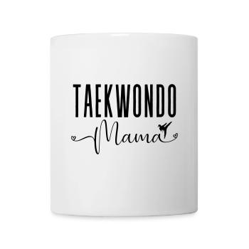 Arts Martiaux Femmes Sport Drôle Taekwondo Mama - Mug blanc - blanc - Devant