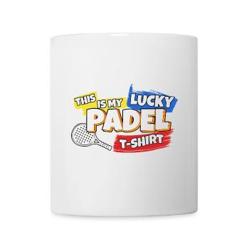 Raquette de padel Tennis Sport I Cadeau - Mug blanc - blanc - Devant