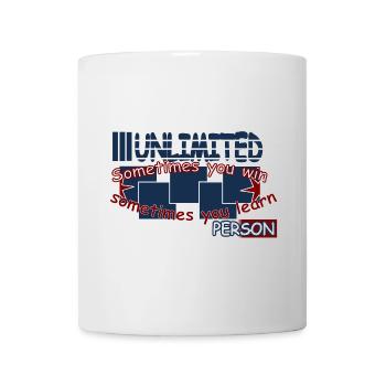 Sometimes you win sometimes you learn - Tasse - Weiß - Vorne