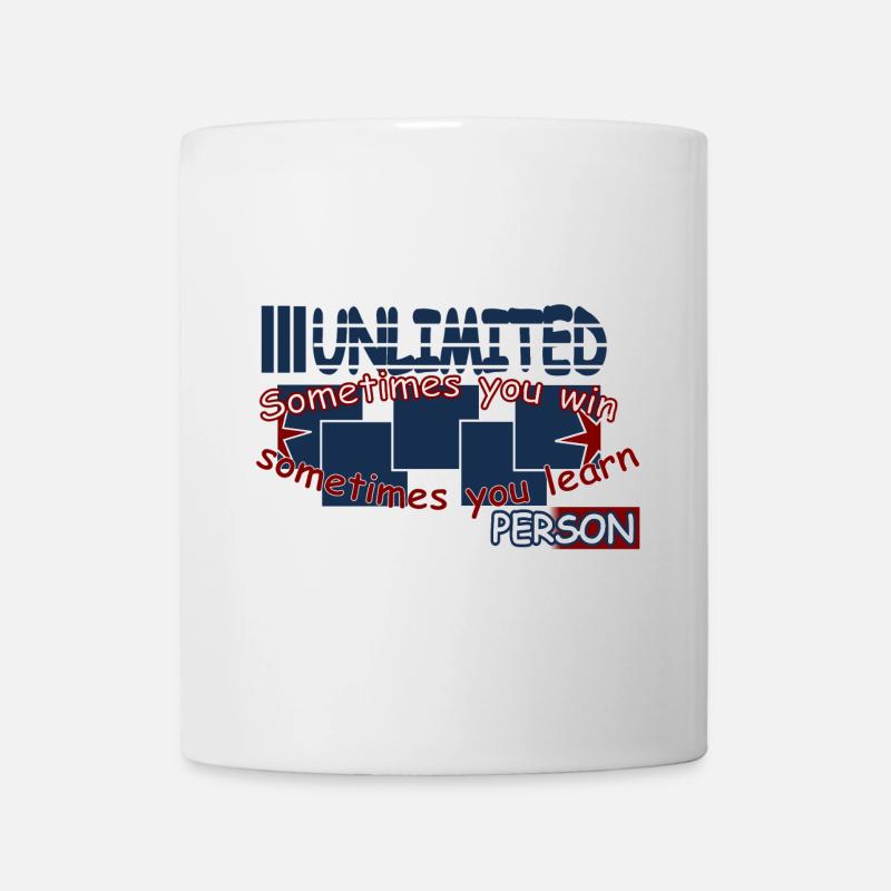 Sometimes you win sometimes you learn - Tasse - Weiß