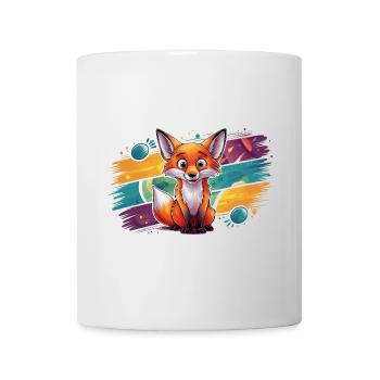 Fuchs - Illustration - Tasse - Weiß - Vorne
