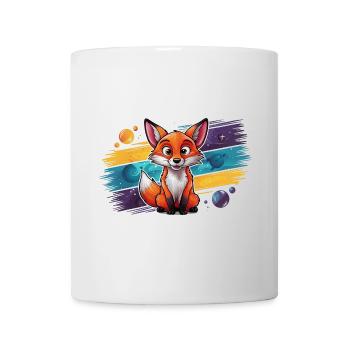Fuchs - Illustration - Tasse - Weiß - Vorne