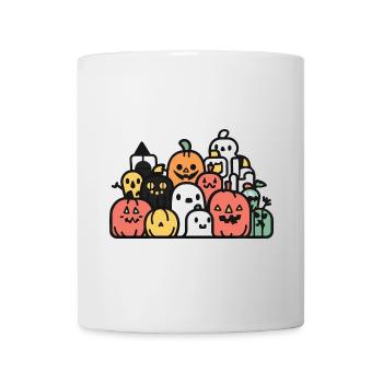 Halloween Symbol Party Crew - Tasse - Weiß - Vorne