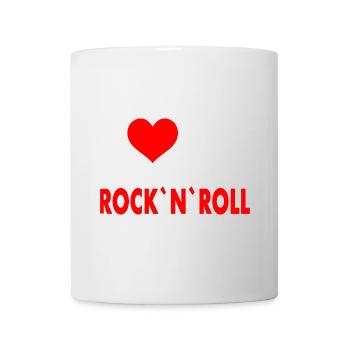 I Love But I've Chosen Rock and Roll - Tasse - Weiß - Vorne