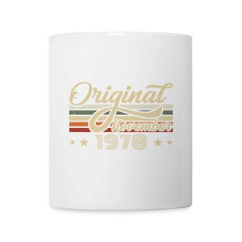 Novembre 1978 Cadeau d’anniversaire Novembre 1978 - Mug blanc - blanc - Devant