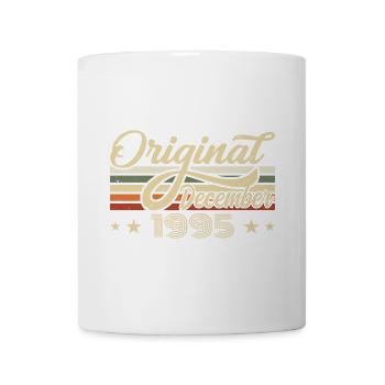 Décembre 1995 - Cadeau d’anniversaire Décembre 1995 - Mug blanc - blanc - Devant