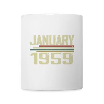 January 1959 - Birthday Gift January 1959 - Mug - white - Front