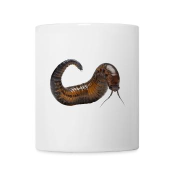 Wurm - Tasse - Weiß - Vorne