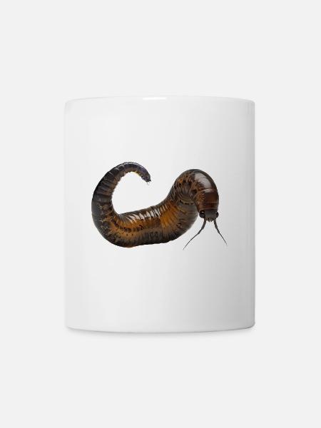Wurm - Tasse - Weiß