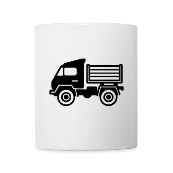 Camion - Mug blanc - blanc - Devant