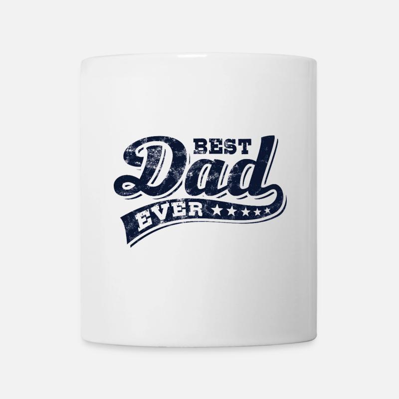 Best Dad Ever - Bester Papa - Vatertag - Tasse - Weiß