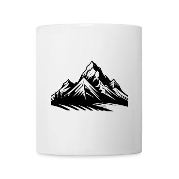 Berge Natur - Tasse - Weiß - Vorne