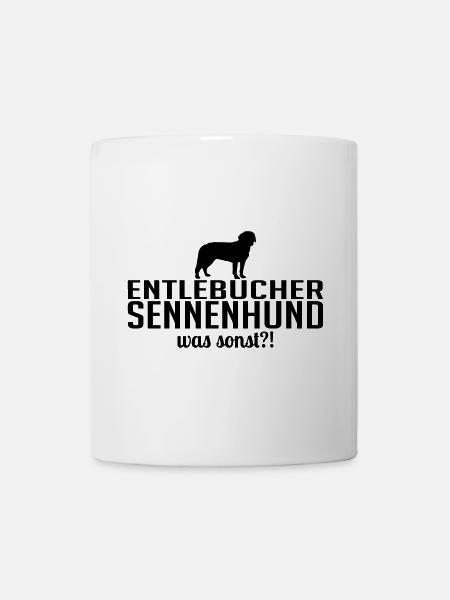 ENTLEBUCHER SENNENHUND was sonst - Tasse - Weiß