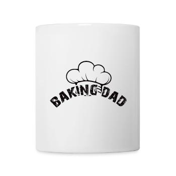 Der backende Papa - Papa backt Brot - Tasse - Weiß - Vorne