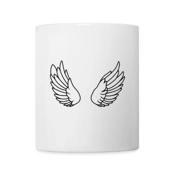 Angel Wings - Mug - white - Front