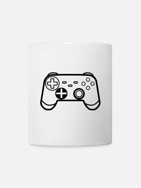Controller für Videospiele - Tasse - Weiß