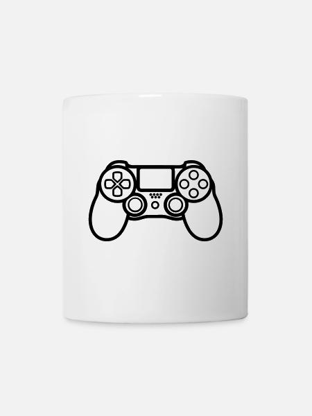 Controller für Videospiele - Tasse - Weiß