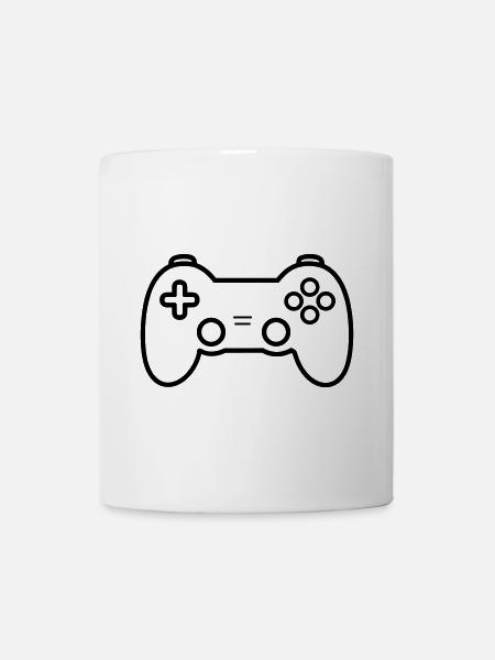 Controller für Videospiele - Tasse - Weiß