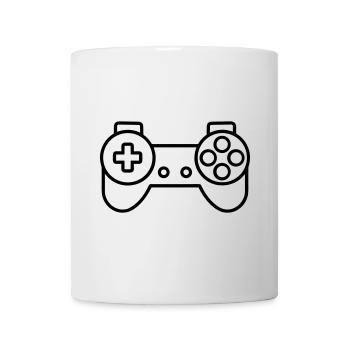 Video games controller - Mug - white - Front