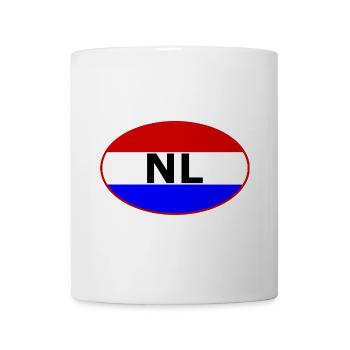 Les supporters des Pays-Bas - Mug blanc - blanc - Devant