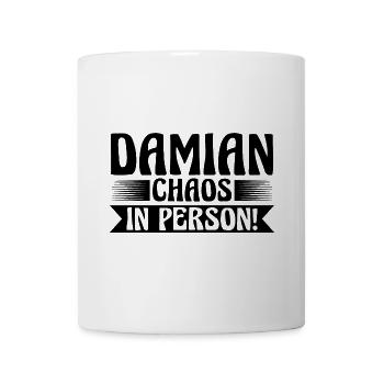 First name Damian - Mug - white - Front