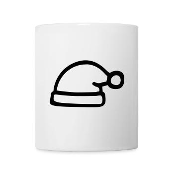 Christmas hat - Mug - white - Front