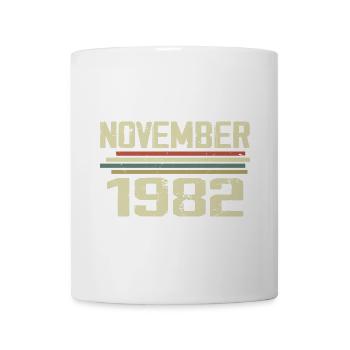 Vintage November 1982 Vintage Retro November 1982 - Mug - white - Front