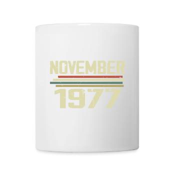 Vintage November 1977 Vintage Retro November 1977 - Mug - white - Front