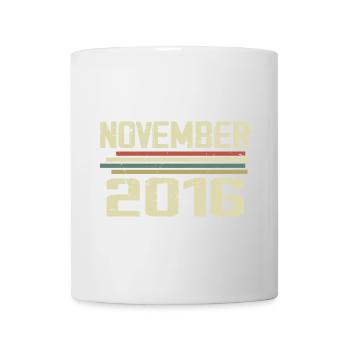 Millésime Novembre 2016 Millésime Rétro Novembre 2016 - Mug blanc - blanc - Devant