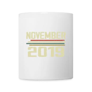 Vintage November 2019 vintage Retro November 2019 - Mug - white - Front