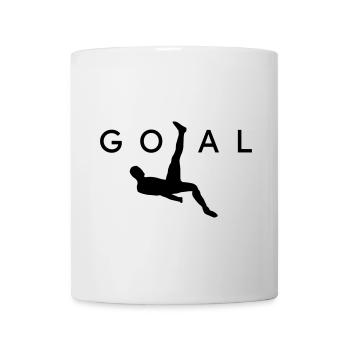 Fallrückzieher GOAL - Tasse - Weiß - Vorne
