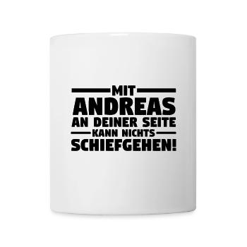 First name Andreas - Mug - white - Front