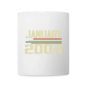 January 2004 - Birthday Gift January 2004 - Mug - white - Front