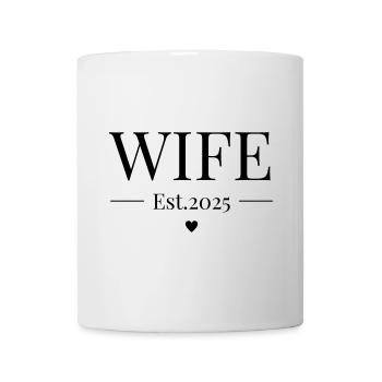 couple marié épouse assortie est. 2025 - Mug blanc - blanc - Devant