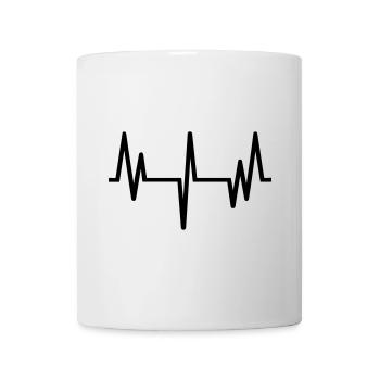 Pulse, heartbeat - Mug - white - Front
