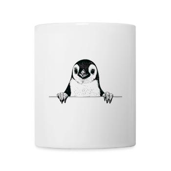 Pinguin - Tasse - Weiß - Vorne