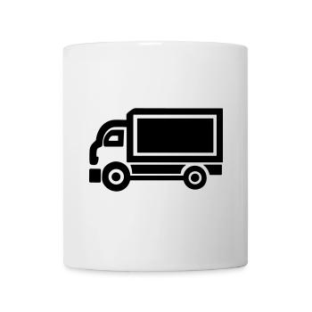 Camion - Mug blanc - blanc - Devant