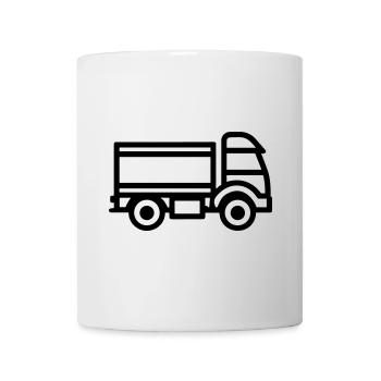 Camion - Mug blanc - blanc - Devant