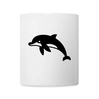 Delfin - Tasse - Weiß - Vorne