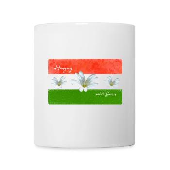 Hungary Flag Hungarian - Mug - white - Front