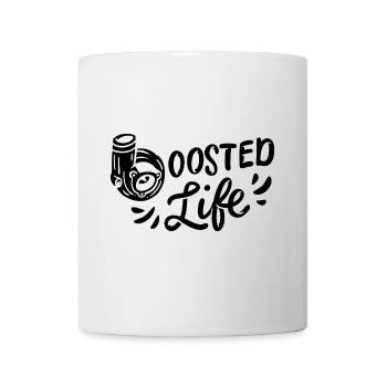 Boosted Life pour les mécaniciens automobiles - Mug blanc - blanc - Devant