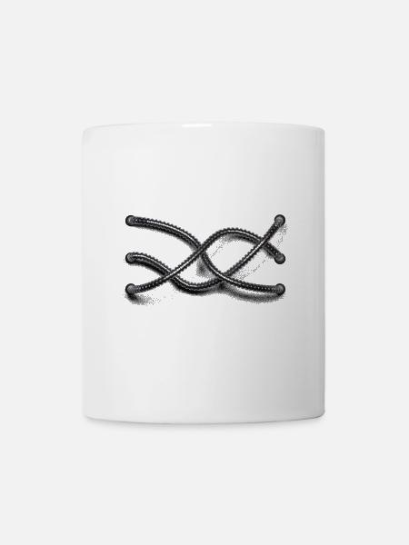 3D-Schläuche - Tasse - Weiß